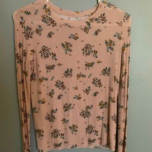 Floral Print Long Sleeve